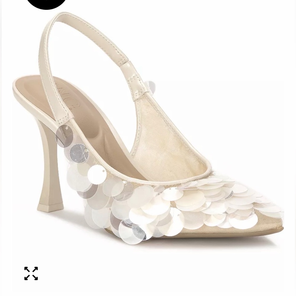 I.N.C international concepts sling back sequin pumps